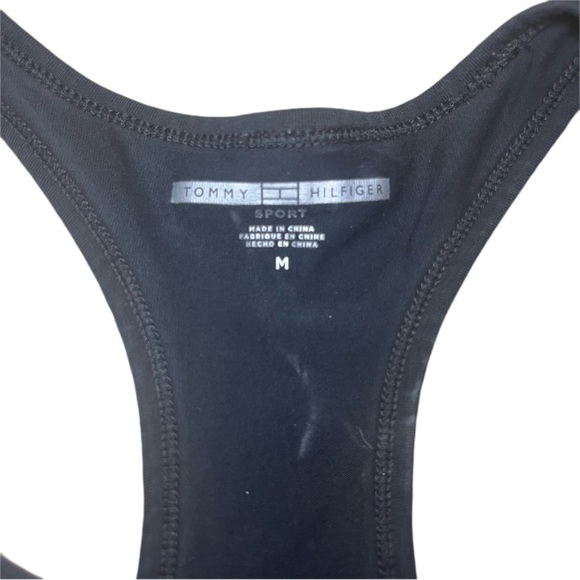 ❌SOLD❌ Tommy Hilfiger Sport - Black Sports Bra - Picture 3 of 3
